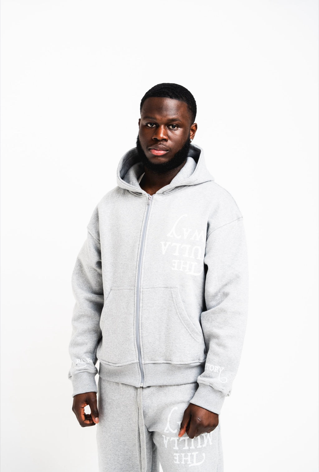 Grey Tables Turned Burning Flame Tracksuit