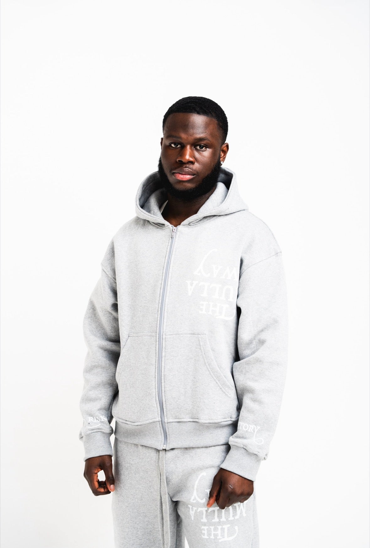 Grey Tables Turned Burning Flame Tracksuit