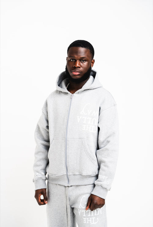Grey Tables Turned Burning Flame Tracksuit