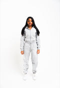 Women’s Grey Tables Turned Burning Flame Tracksuit