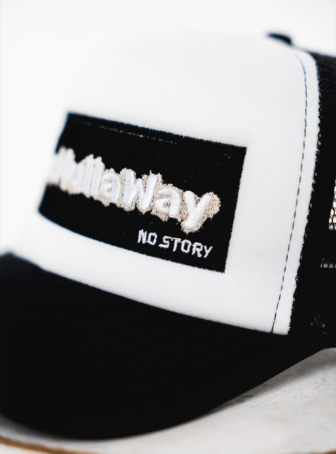 Mullaway Classic Black Trucker Hat