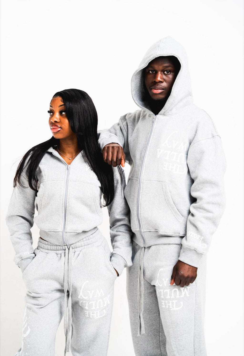 Grey Tables Turned Burning Flame Tracksuit