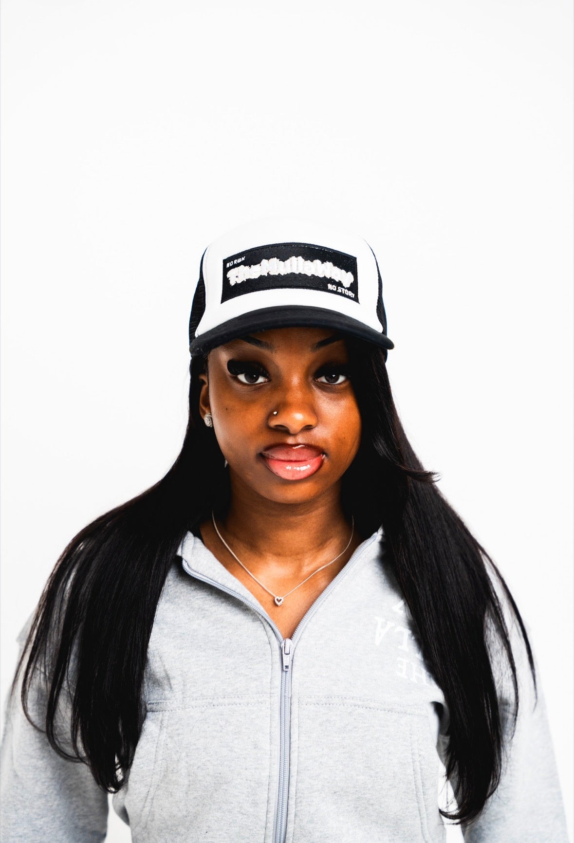 Mullaway Classic Black Trucker Hat